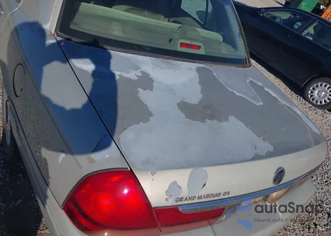 2003 Mercury Grand Marquis Gs from USA, damaged, VIN 2MEFM74W83X694804